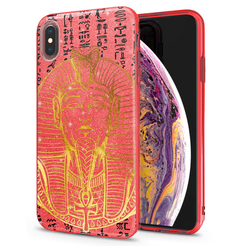 Lex Altern iPhone Glitter Case Tutankhamun Art