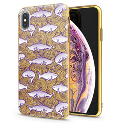 Lex Altern iPhone Glitter Case Hammer Fishes