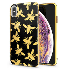 Lex Altern iPhone Glitter Case Silhouettes Bees