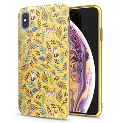 Lex Altern iPhone Glitter Case Wooden Animals