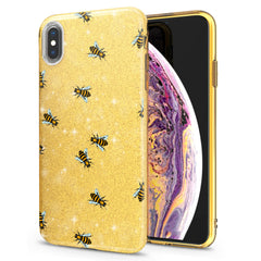 Lex Altern iPhone Glitter Case Cute Bees