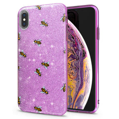 Lex Altern iPhone Glitter Case Cute Bees