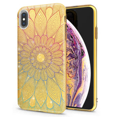 Lex Altern iPhone Glitter Case Colored Mandala