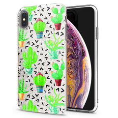 Lex Altern iPhone Glitter Case Cacti Pattern