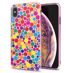 Lex Altern iPhone Glitter Case Colorful Dots