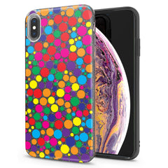 Lex Altern iPhone Glitter Case Colorful Dots