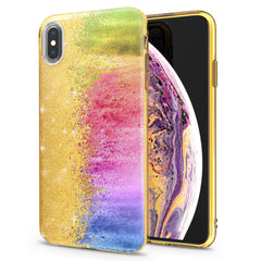 Lex Altern iPhone Glitter Case Colorful Abstraction