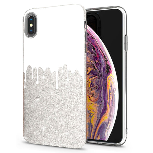 Lex Altern iPhone Glitter Case White Paint