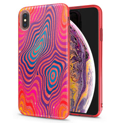 Lex Altern iPhone Glitter Case Psychedelic Swirl