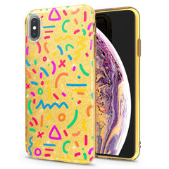 Lex Altern iPhone Glitter Case Colorful Abstracts