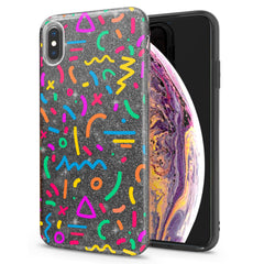 Lex Altern iPhone Glitter Case Colorful Abstracts