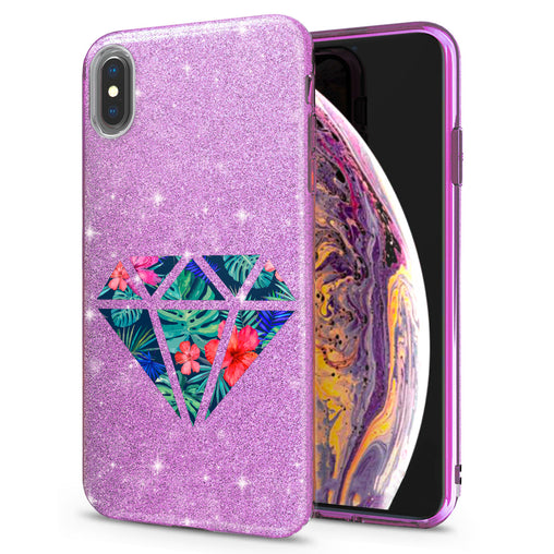 Lex Altern iPhone Glitter Case Tropical Diamond