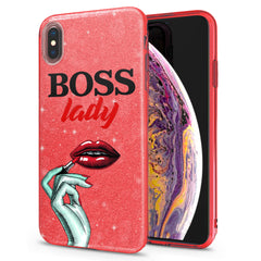 Lex Altern iPhone Glitter Case Lady Boss