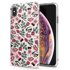 Lex Altern iPhone Glitter Case Floral Girly Pattern