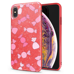 Lex Altern iPhone Glitter Case Pink Candies