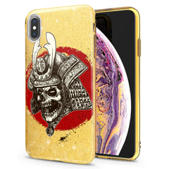 Lex Altern iPhone Glitter Case Samurai Skeleton
