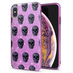 Lex Altern iPhone Glitter Case Trippy Skull