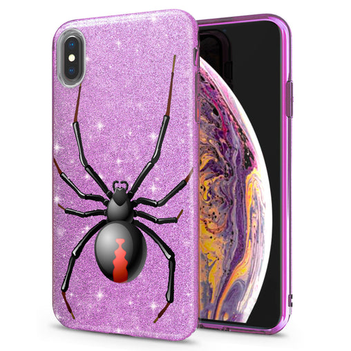 Lex Altern iPhone Glitter Case Black Widow