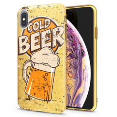 Lex Altern iPhone Glitter Case Cold Beer