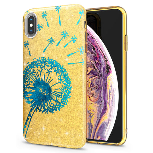 Lex Altern iPhone Glitter Case Dandelion Bloom