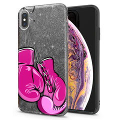 Lex Altern iPhone Glitter Case Boxing Gloves