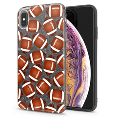 Lex Altern iPhone Glitter Case Football Pattern