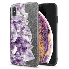 Lex Altern iPhone Glitter Case Violet Minerals