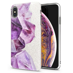 Lex Altern iPhone Glitter Case Purple Amethyst