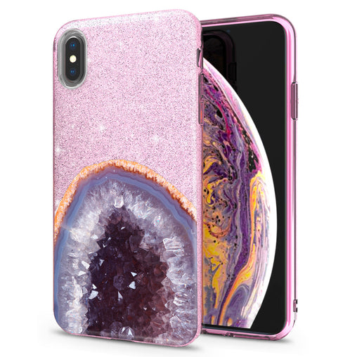 Lex Altern iPhone Glitter Case Slice Mineral Stone
