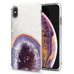 Lex Altern iPhone Glitter Case Slice Mineral Stone