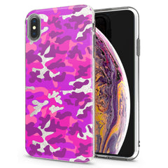 Lex Altern iPhone Glitter Case Pink Camouflage