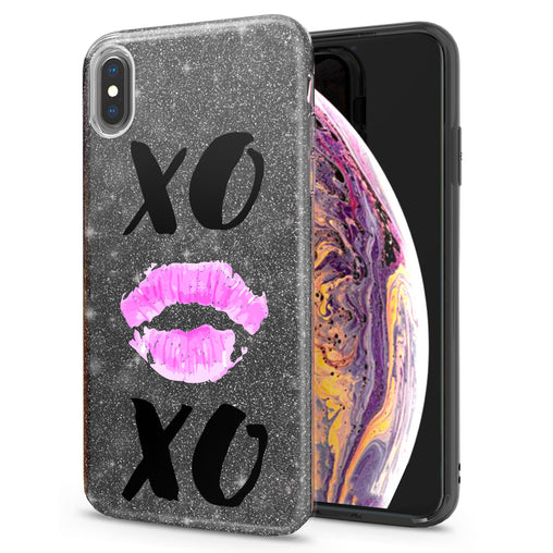 Lex Altern iPhone Glitter Case Pink Lips