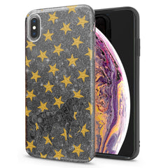 Lex Altern iPhone Glitter Case Black Horse