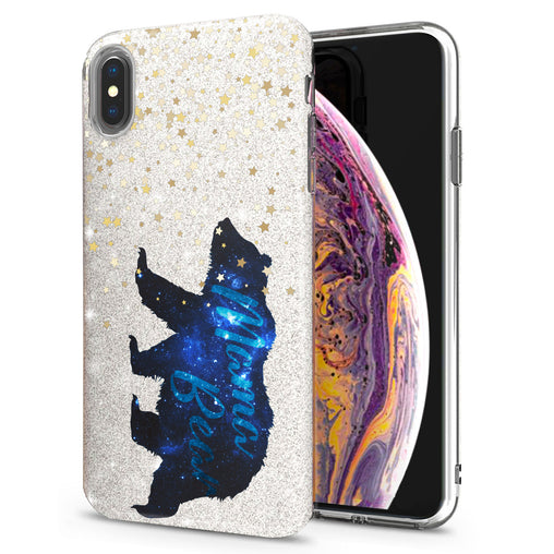 Lex Altern iPhone Glitter Case Mama Bear