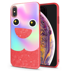 Lex Altern iPhone Glitter Case Trippy Cute Face