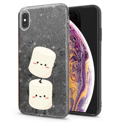 Lex Altern iPhone Glitter Case Cute Marshmallow