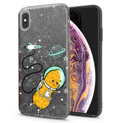 Lex Altern iPhone Glitter Case Cute Astronut