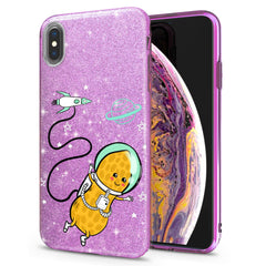 Lex Altern iPhone Glitter Case Cute Astronut