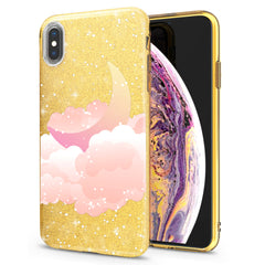 Lex Altern iPhone Glitter Case Pink Clouds