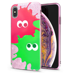 Lex Altern iPhone Glitter Case Abstract Faces