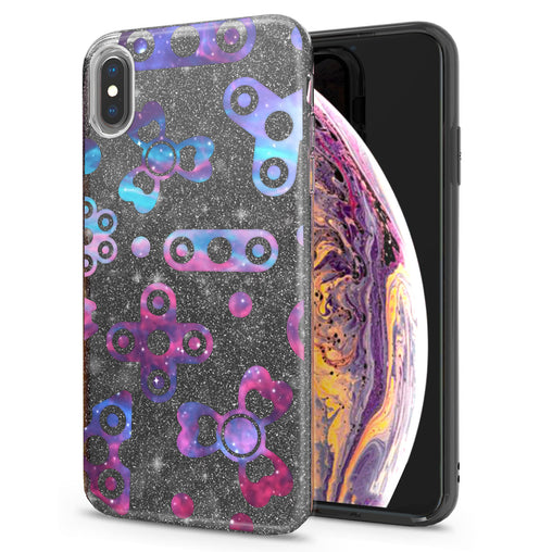 Lex Altern iPhone Glitter Case Purple Toys
