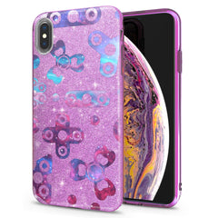 Lex Altern iPhone Glitter Case Purple Toys
