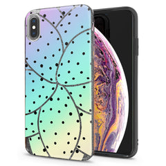 Lex Altern iPhone Glitter Case Floral Abstract