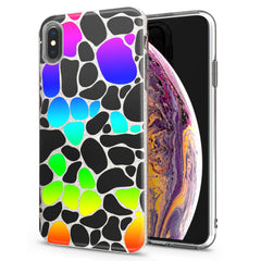 Lex Altern iPhone Glitter Case Colored Abstract