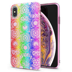 Lex Altern iPhone Glitter Case Colorful Abstract