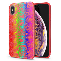 Lex Altern iPhone Glitter Case Colorful Abstract