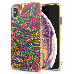 Lex Altern iPhone Glitter Case Abstract Art