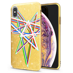 Lex Altern iPhone Glitter Case Abstract Star