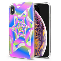 Lex Altern iPhone Glitter Case Abstract Illusion