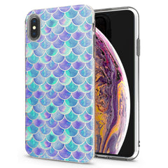 Lex Altern iPhone Glitter Case Abstract Fish Scale